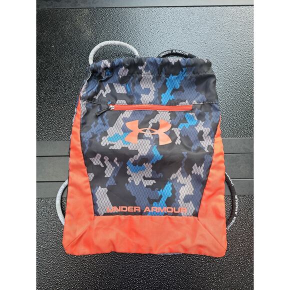 Under Armour - Unisex Sackpack Drawstring Backpack w/ Sunglasses Pocket DigCamo - Picture 1 of 14